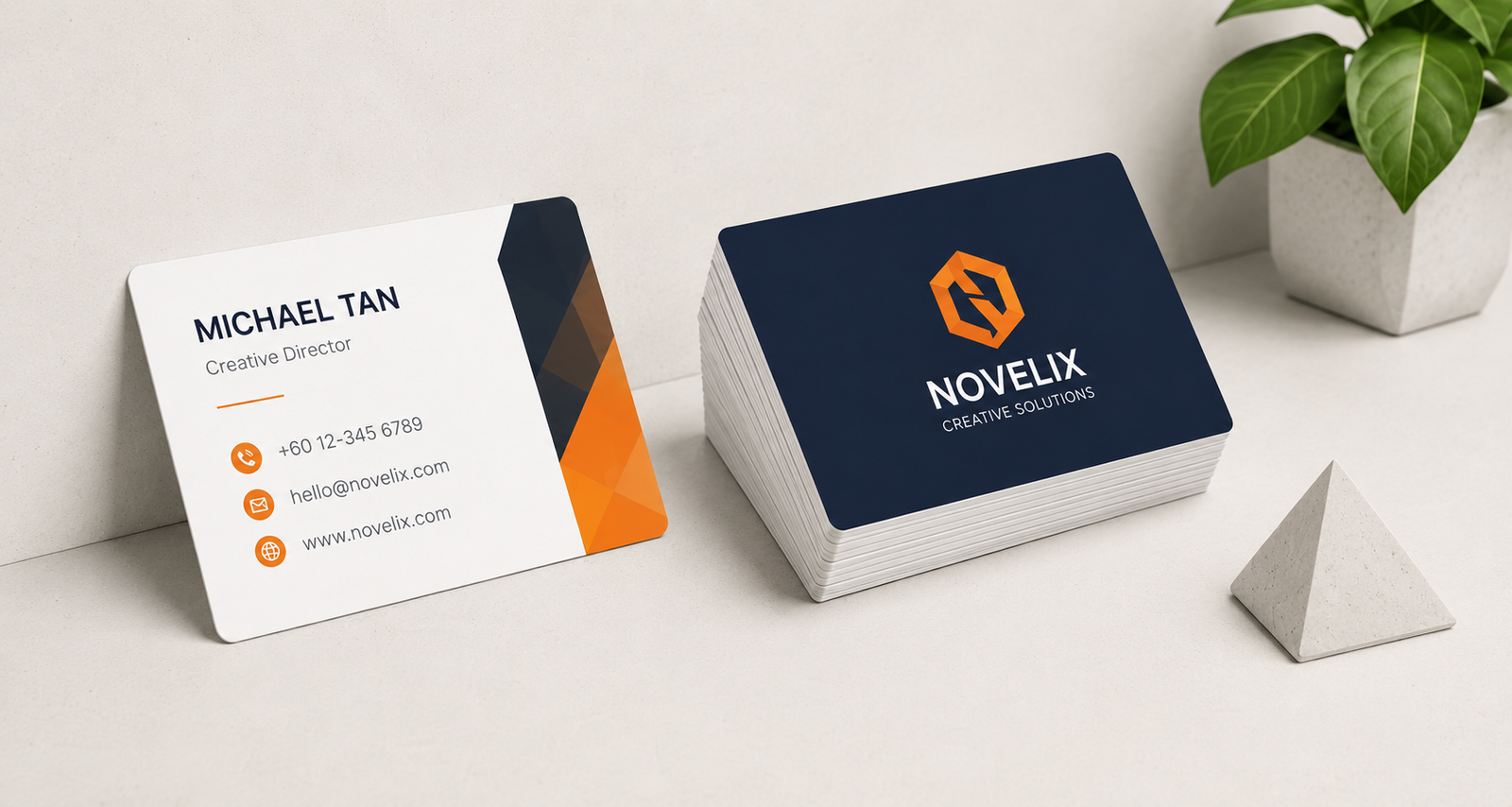 business card design services